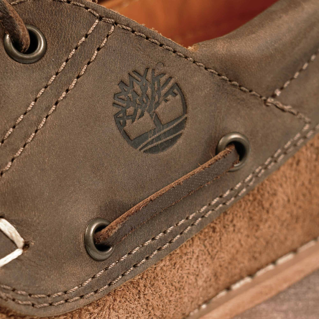 Timberland 3 Eye Lug Handsewn Boat Shoe - Brown
