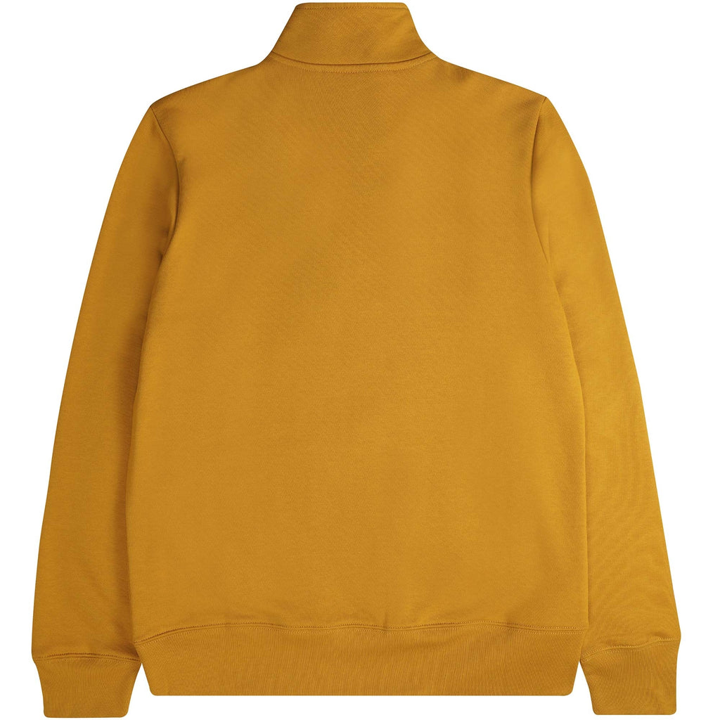 Paul Smith Zebra Logo Zip-Neck Top - Mustard