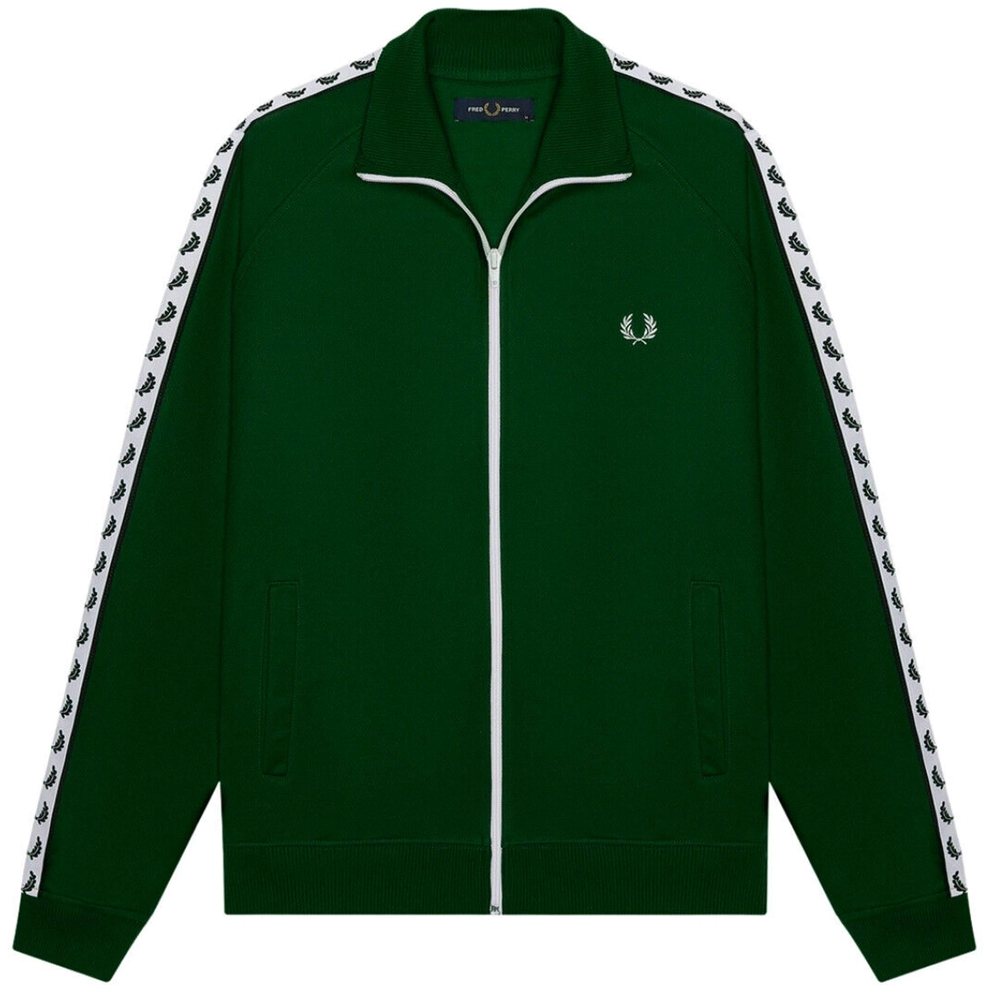 Fred Perry Taped Track Jacket - Ivy