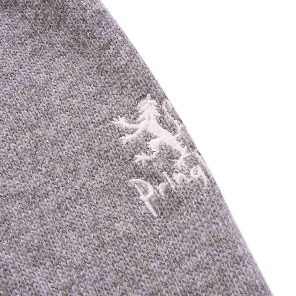 Pringle of Scotland Archive Lambswool Blend Cardigan - Grey Marl