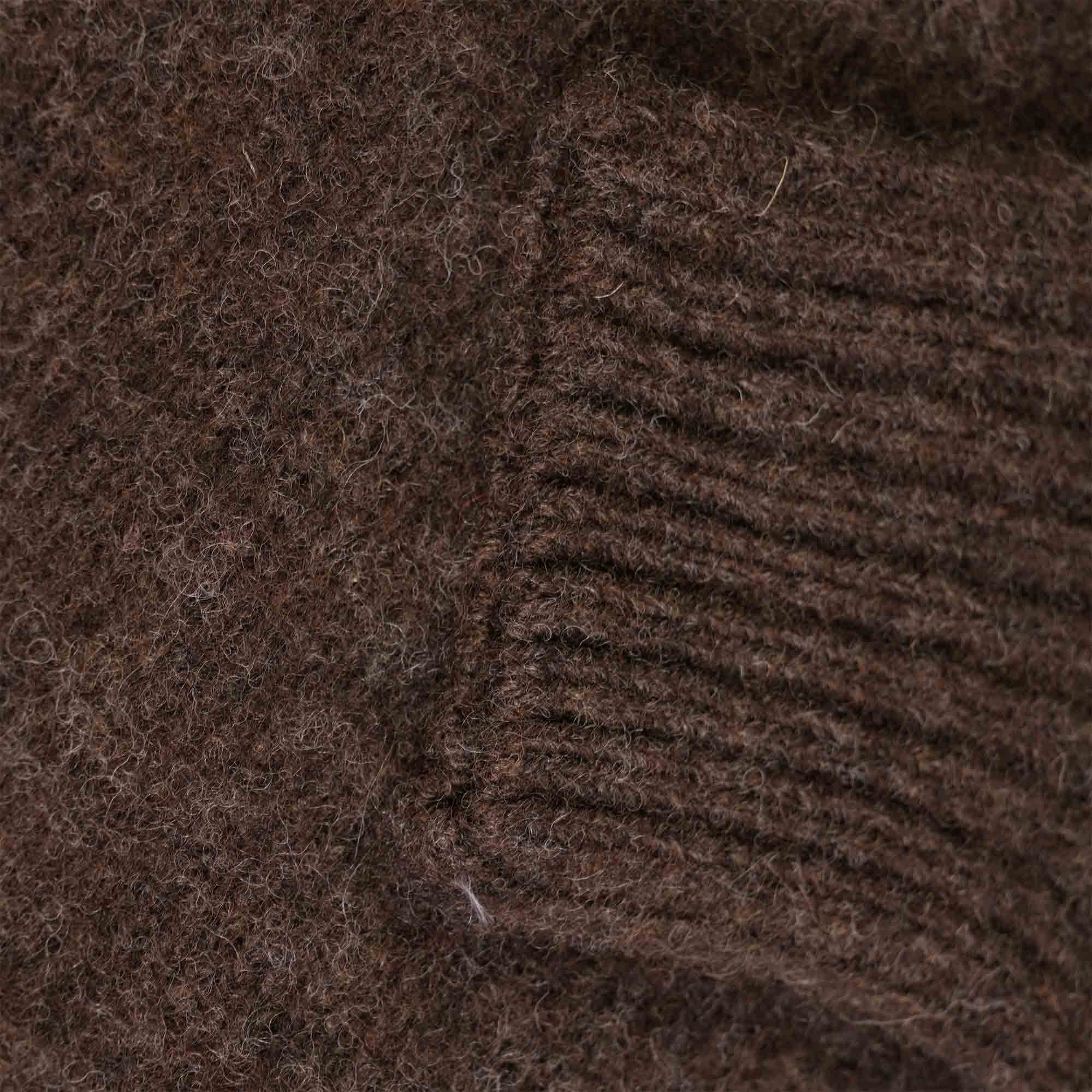 YMC Suedehead Crew Neck Jumper - Brown