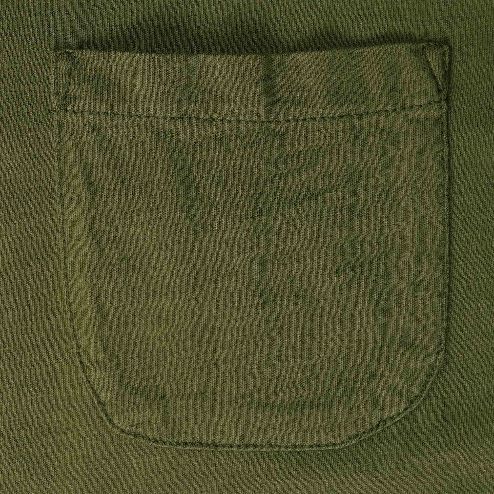 YMC Wild Ones Organic Slub Jersey T-shirt - Olive