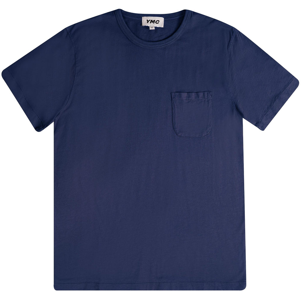 YMC Wild Ones Organic Slub Jersey T-shirt - Navy