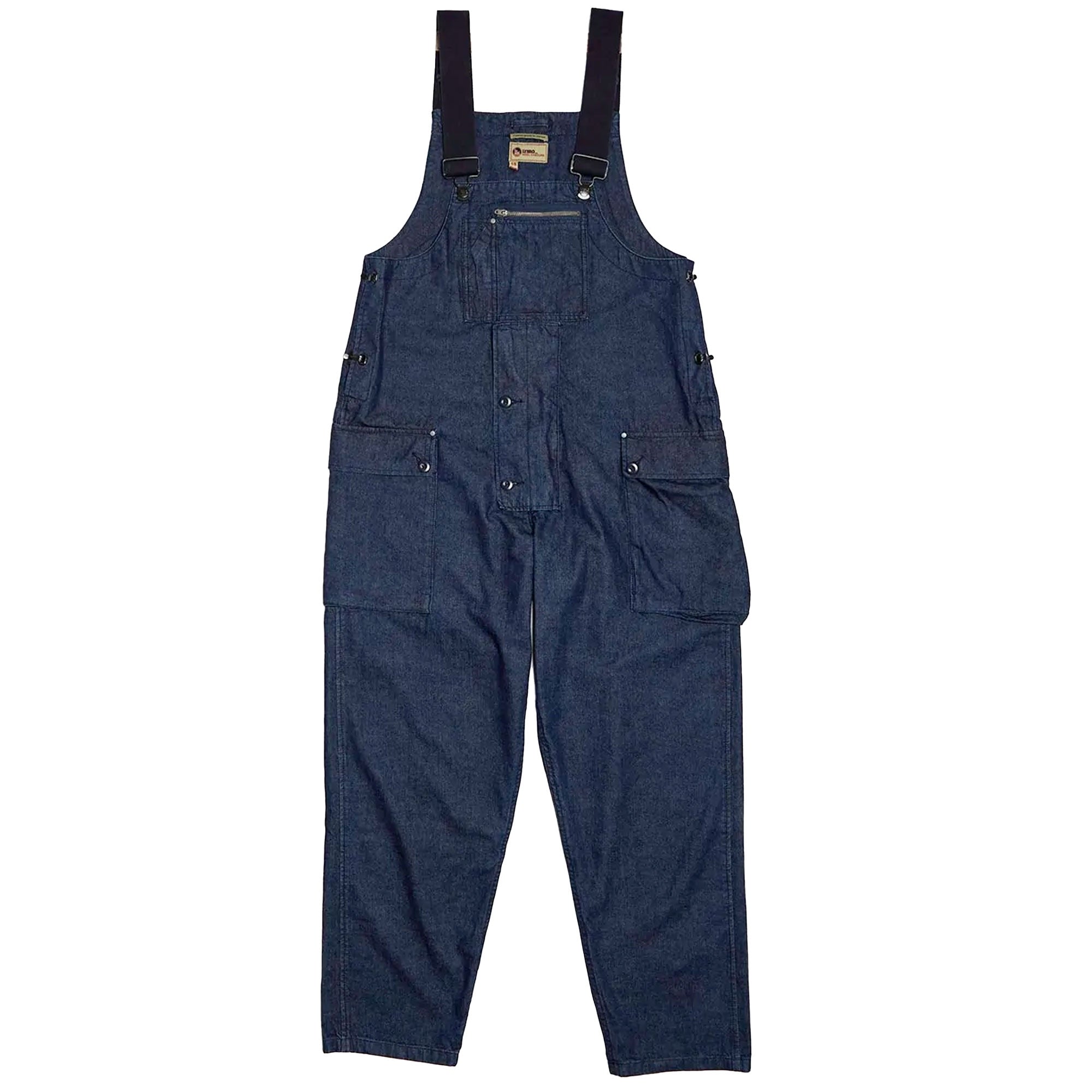 Nigel Cabourn Naval Dungaree Denim - Navy