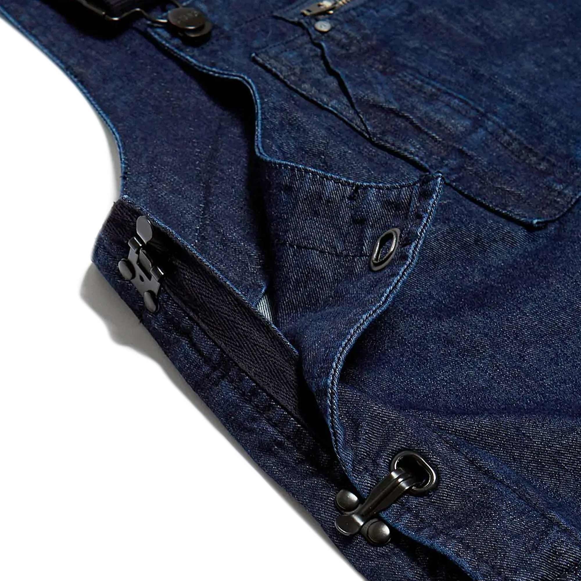 Nigel Cabourn Naval Dungaree Denim - Navy