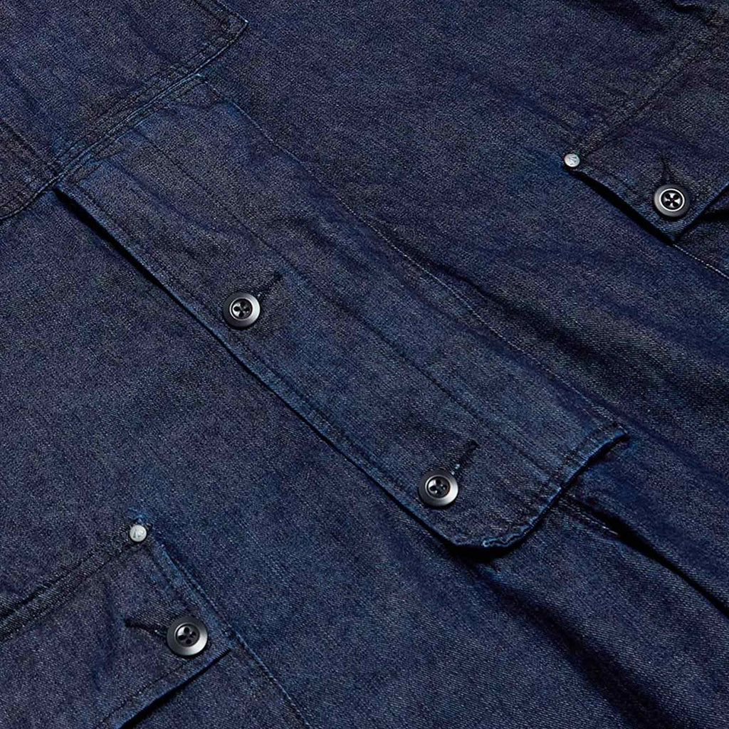 Nigel Cabourn Naval Dungaree Denim - Navy