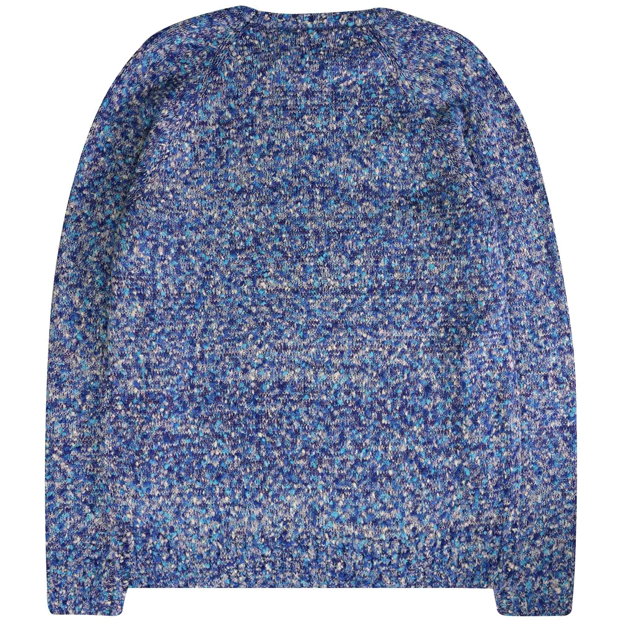 Anonymous Ism Slub Crew Neck Jumper - Blue