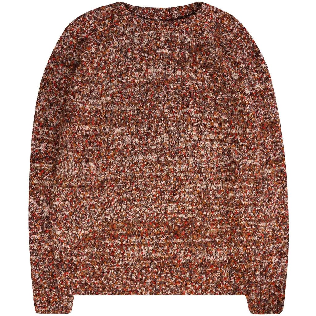 Anonymous Ism Slub Crew Neck Jumper - Orange