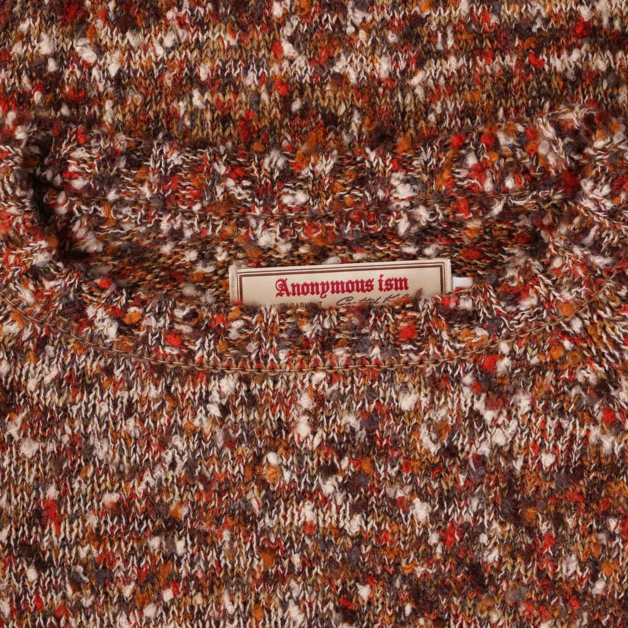 Anonymous Ism Slub Crew Neck Jumper - Orange