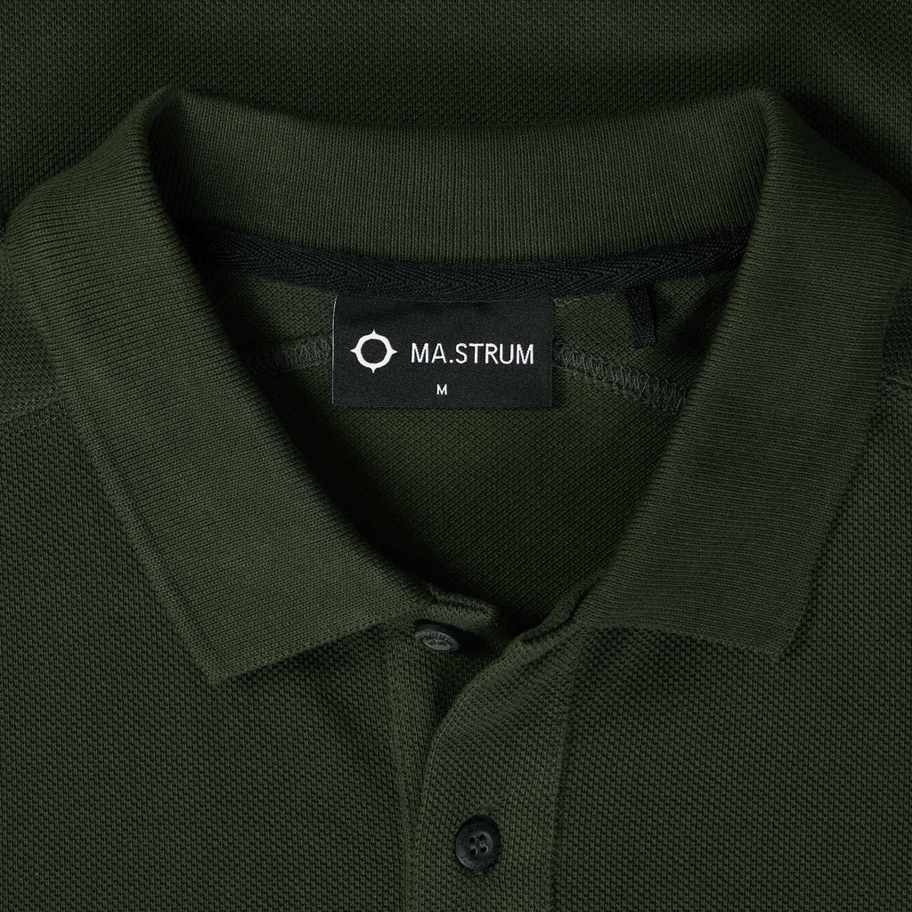 Ma Strum SS Pique Polo - Oil Slick