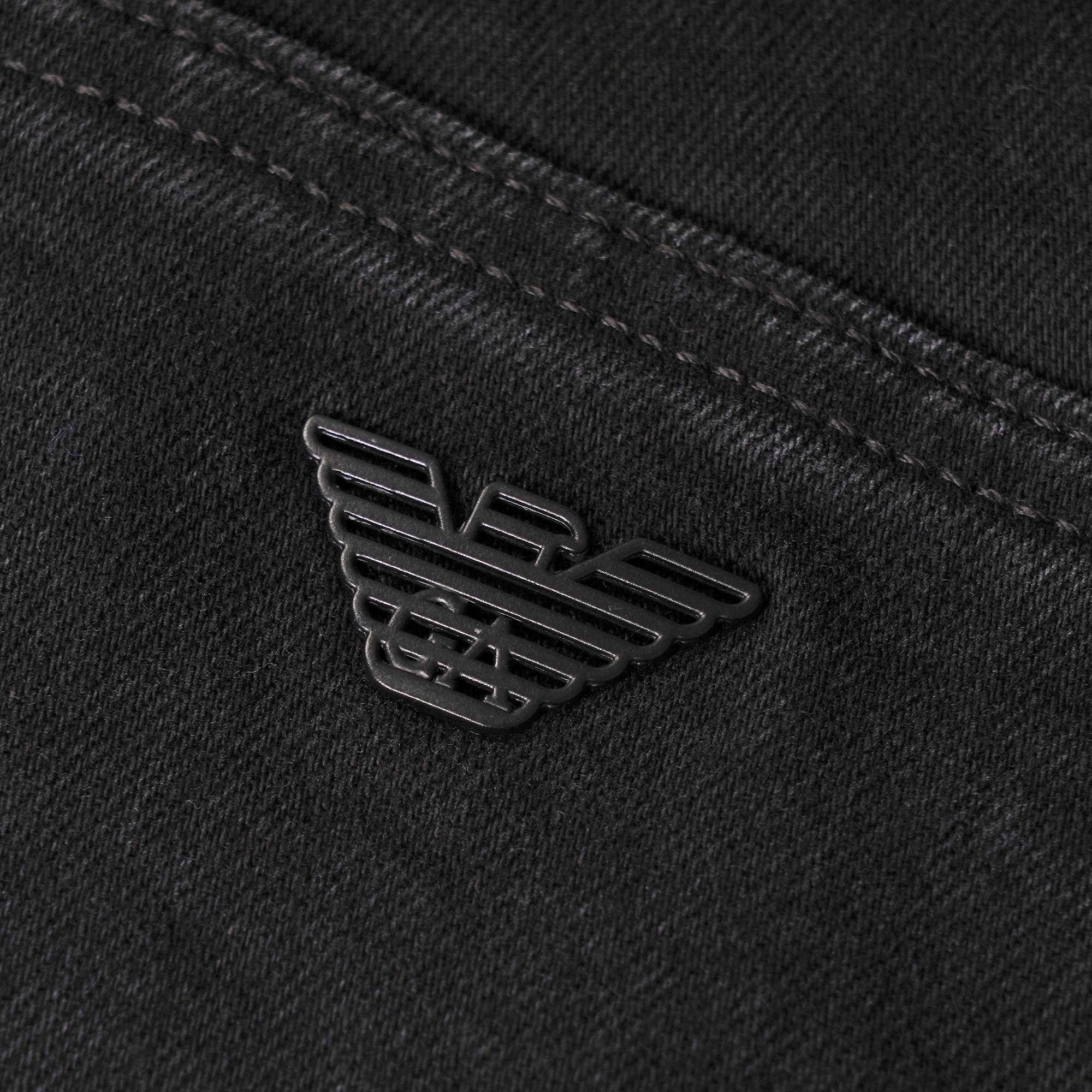 Emporio Armani J45 Regular Fit Jeans - Denim Nero