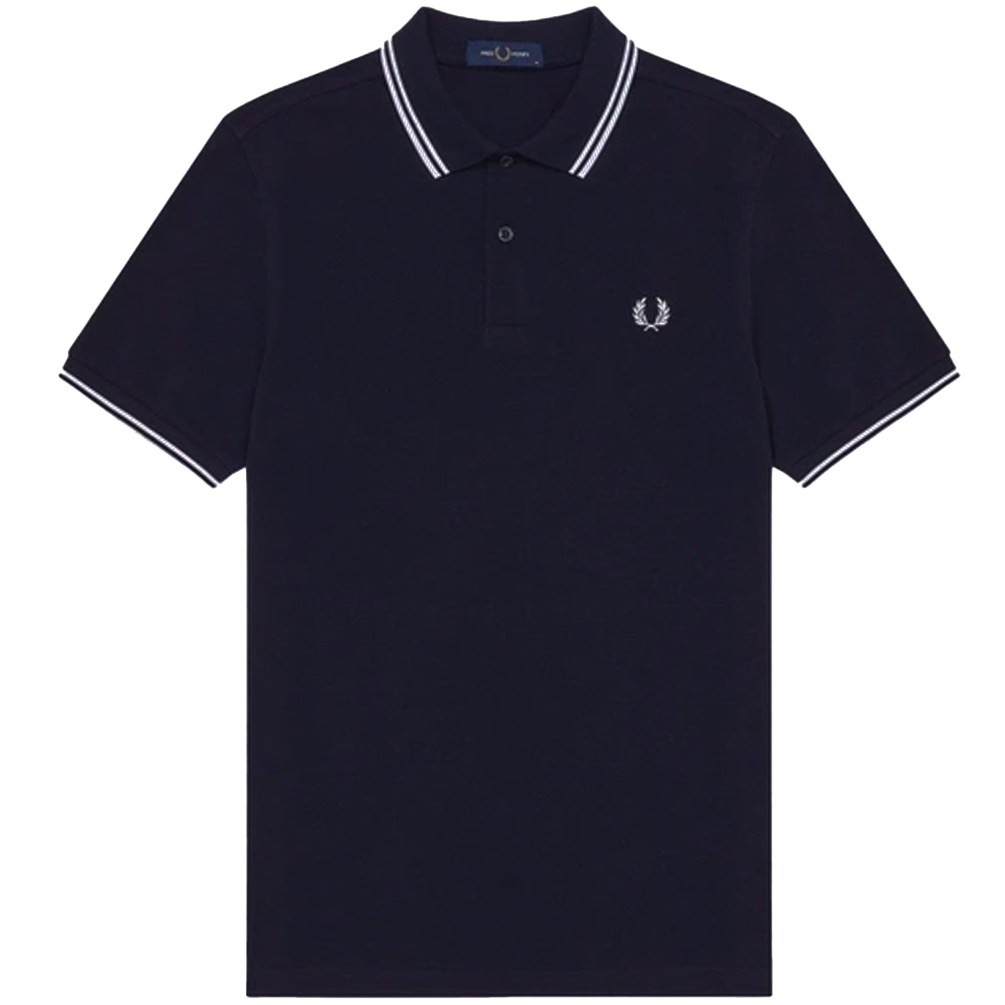M3600 Twin Tipped Polo Shirt - Navy/White
