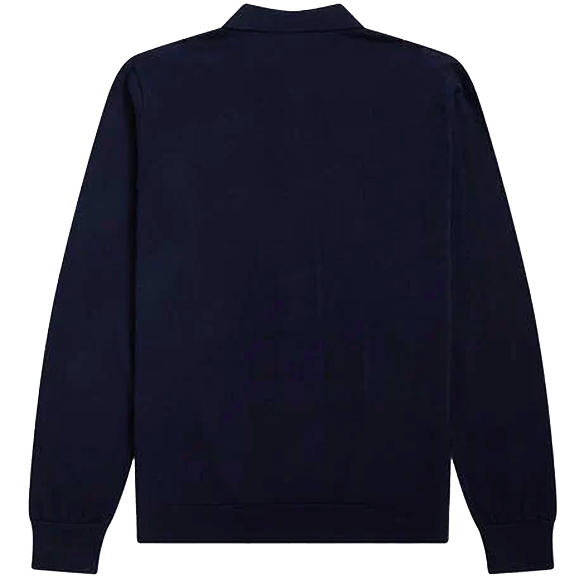 Fred Perry Striped Zip-Through Cardigan - Navy