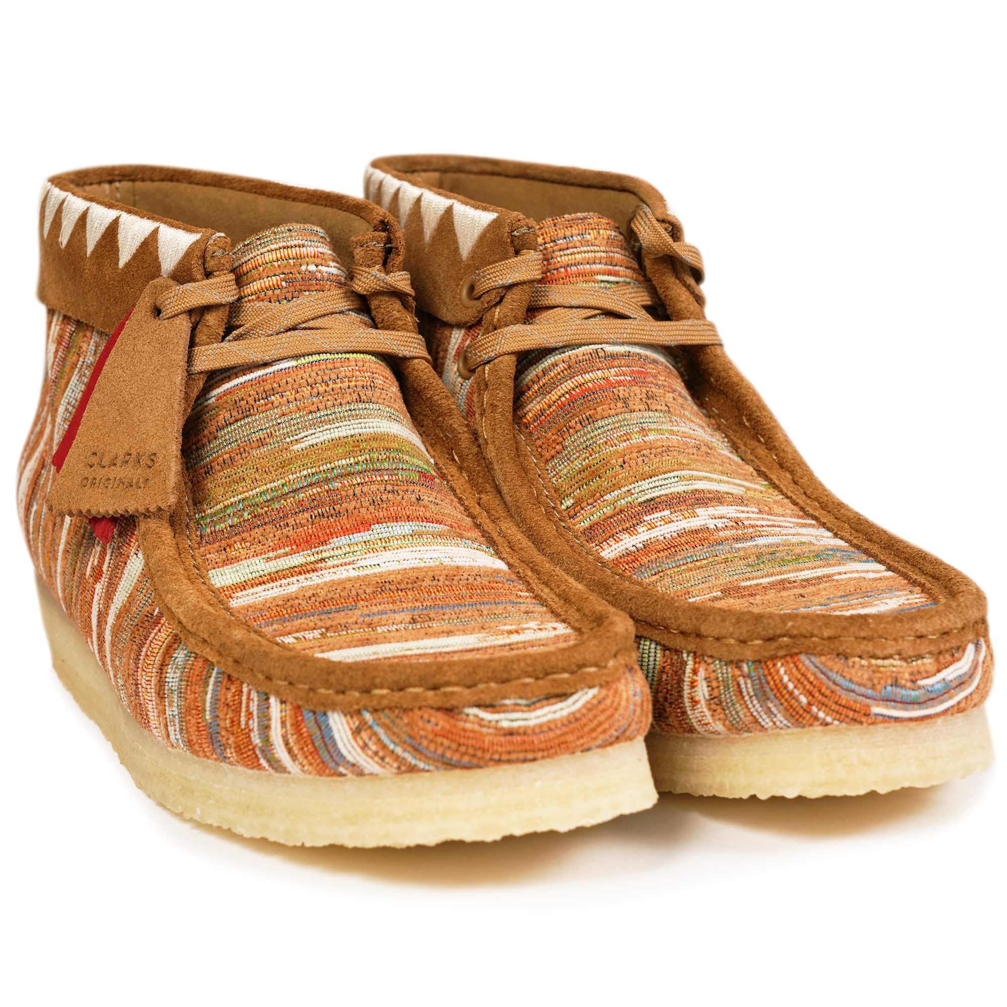 Clarks Originals Wallabee Boot - Ginger Fabric