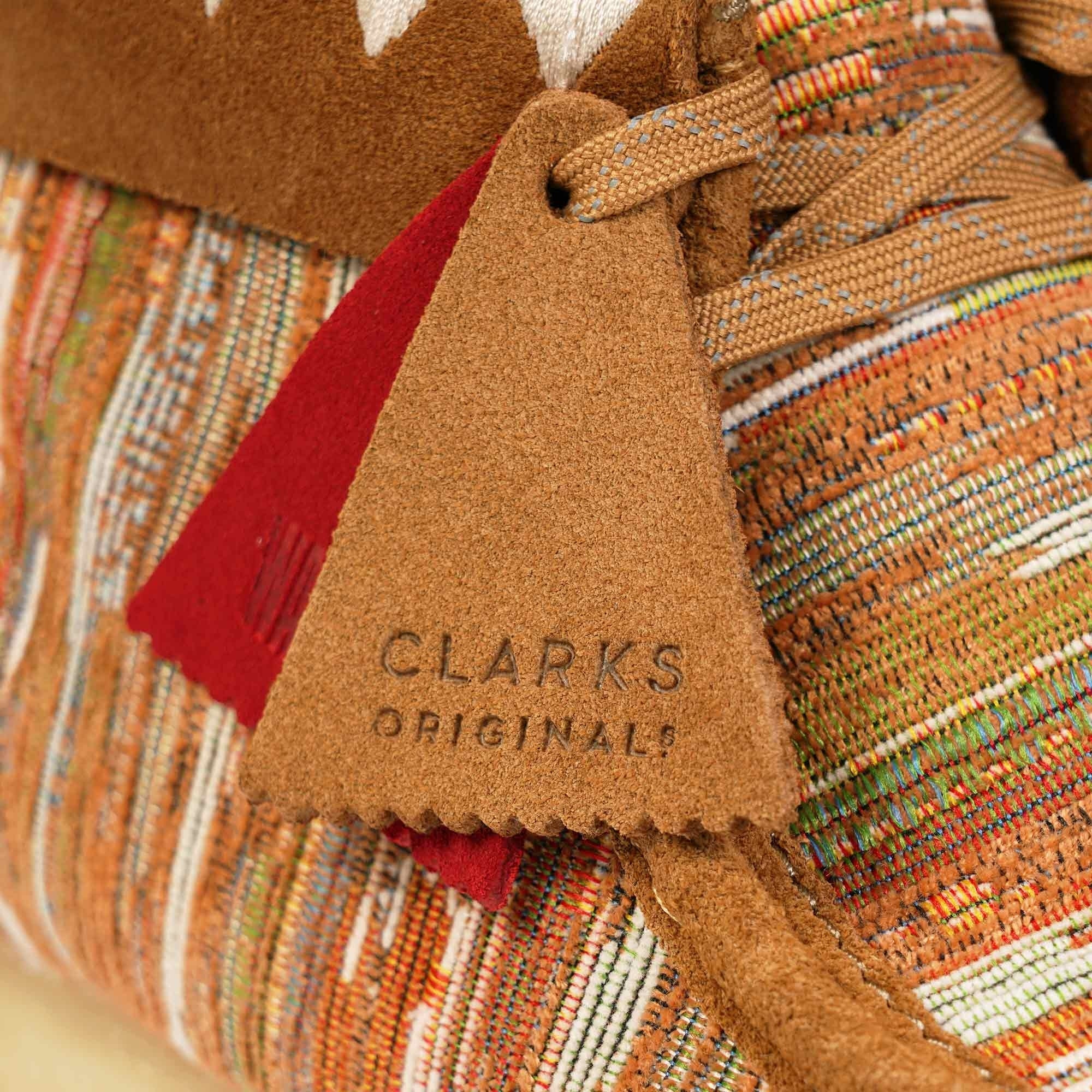 Clarks Originals Wallabee Boot - Ginger Fabric