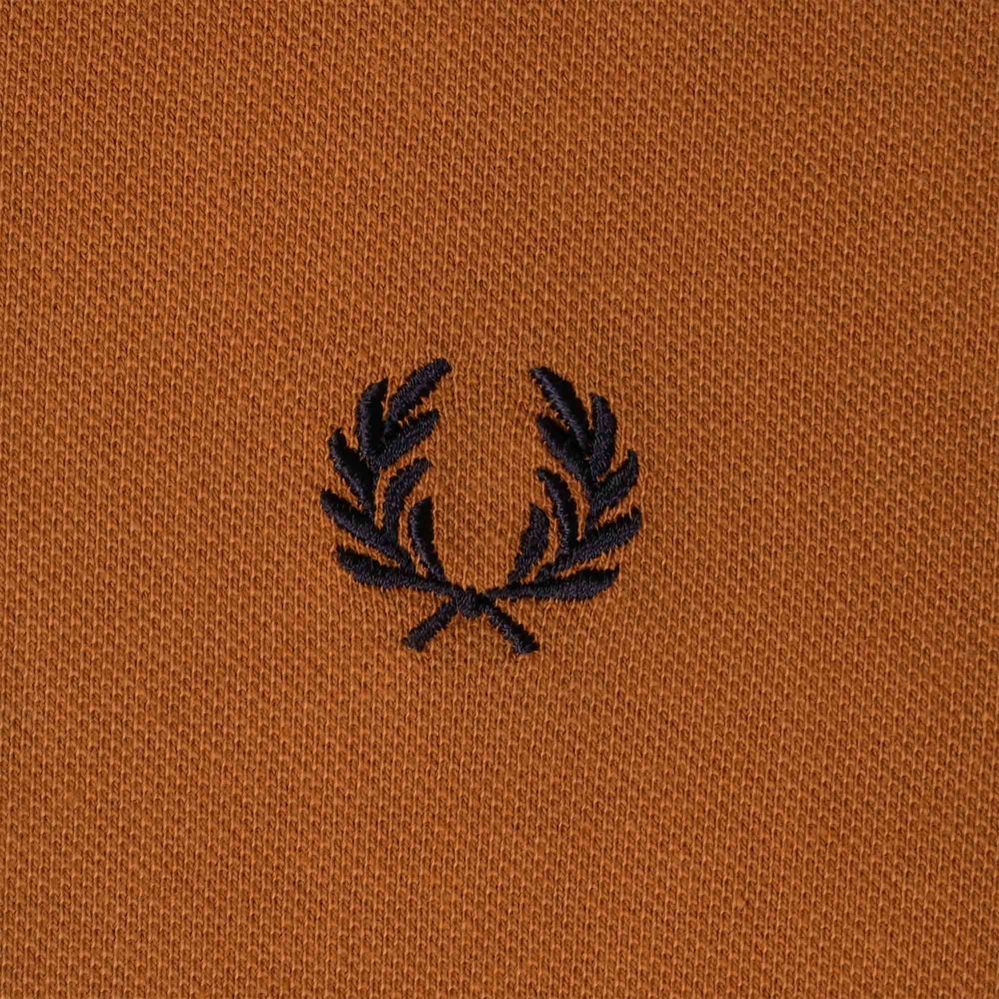 Fred Perry Reissues M12 Twin Tipped Polo Shirt - Nut Flake