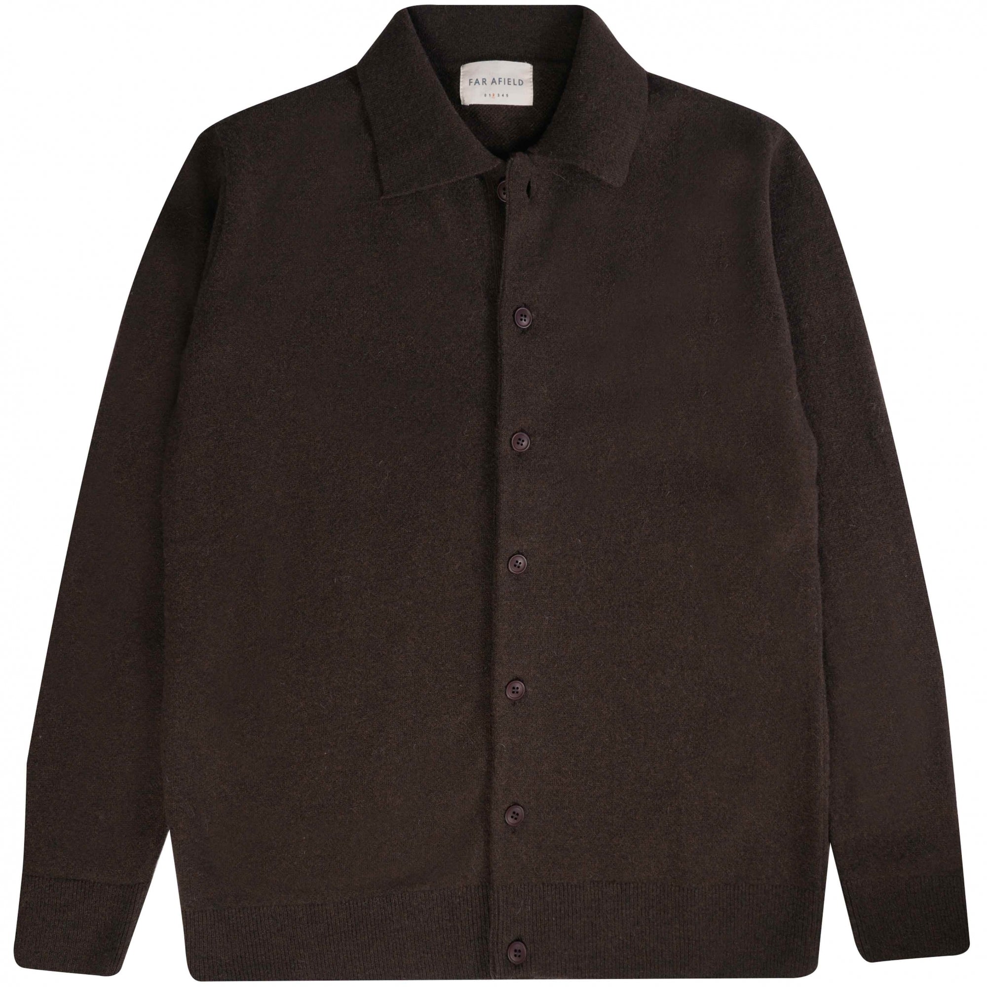 Far Afield Kiyo Cardigan - Slate Brown
