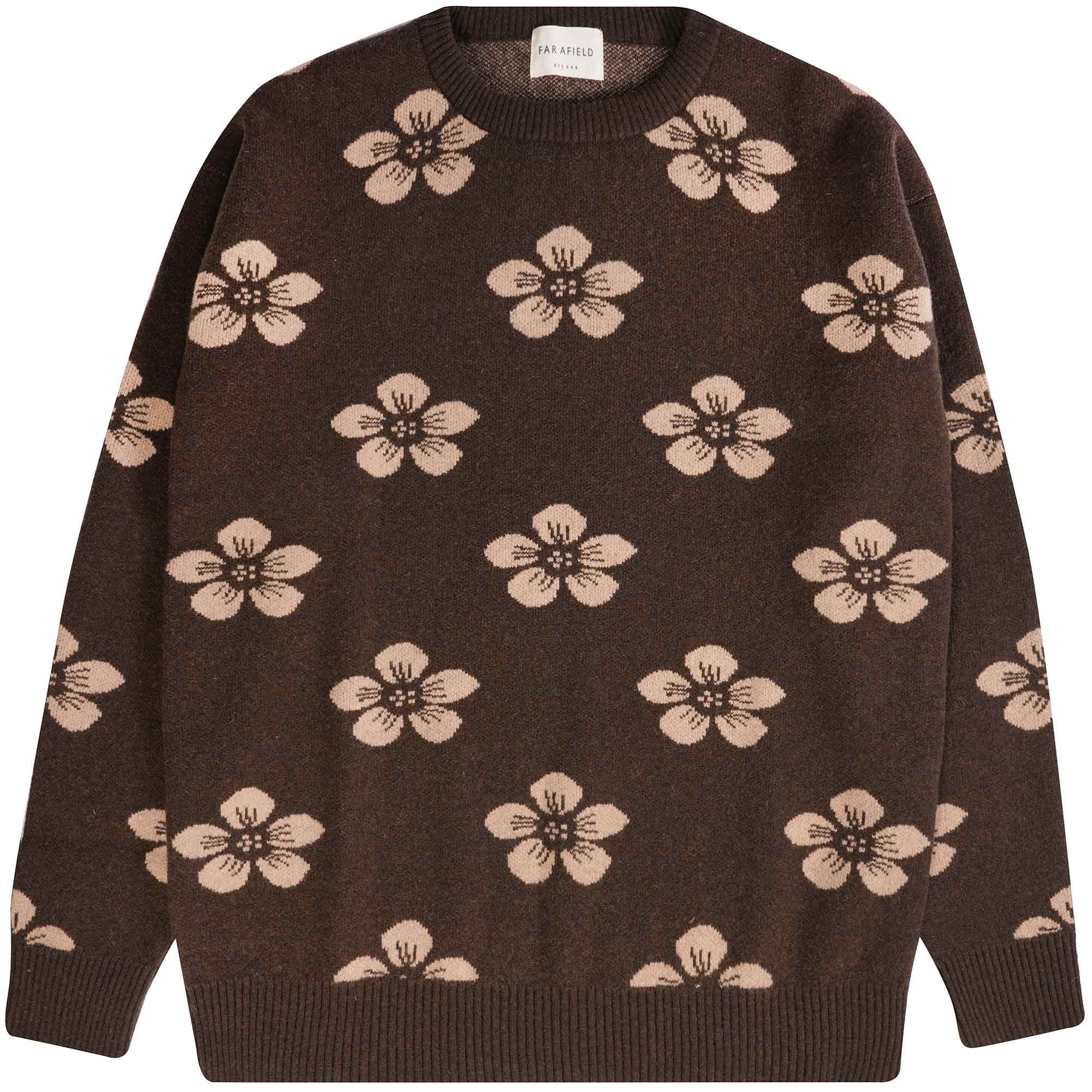 Far Afield Drop Shoulder Knit Jumper - Sakura