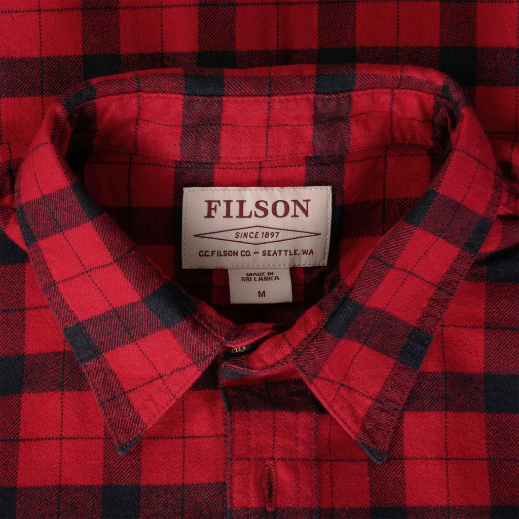 Filson Alaskan Guide Shirt - Red/Black