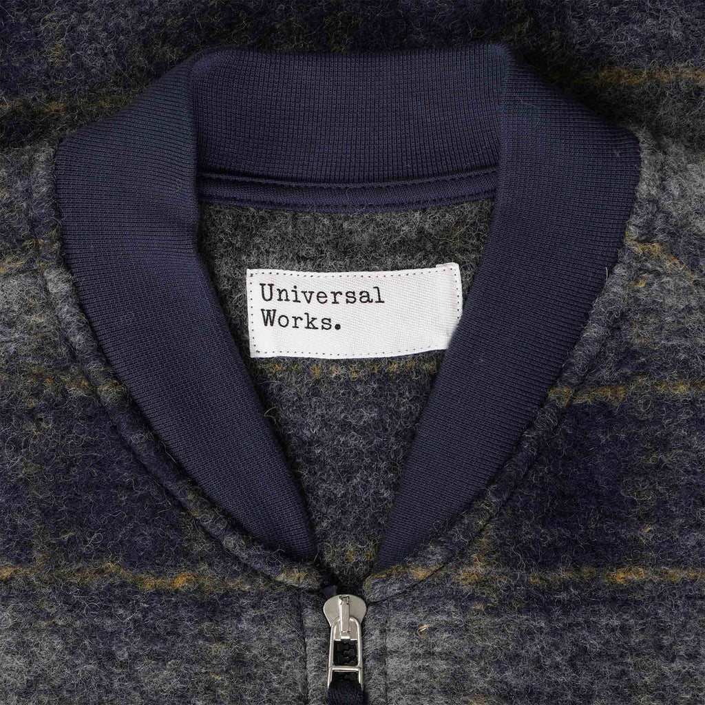 Universal Works Zip Waistcoat - Navy