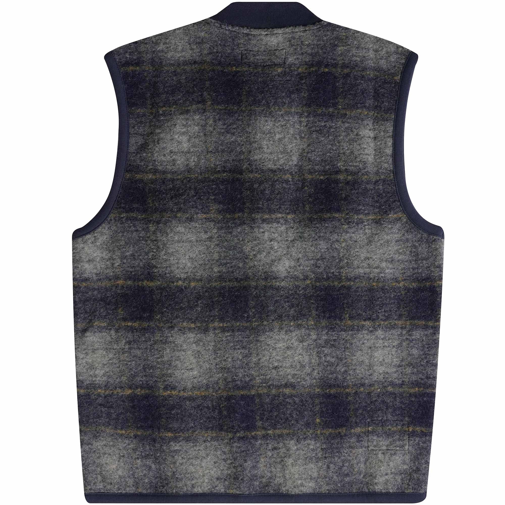 Universal Works Zip Waistcoat - Navy