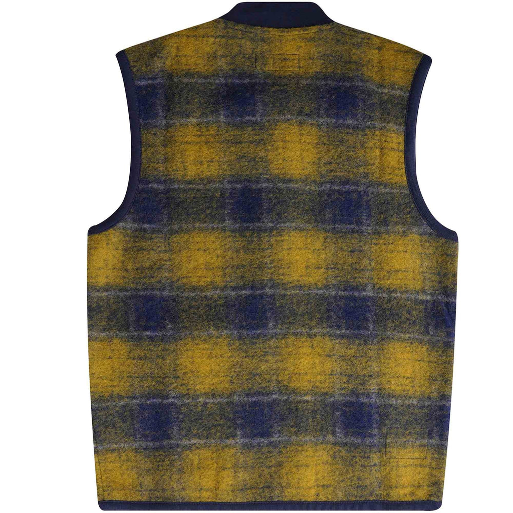 Universal Works Zip Waistcoat - Yellow