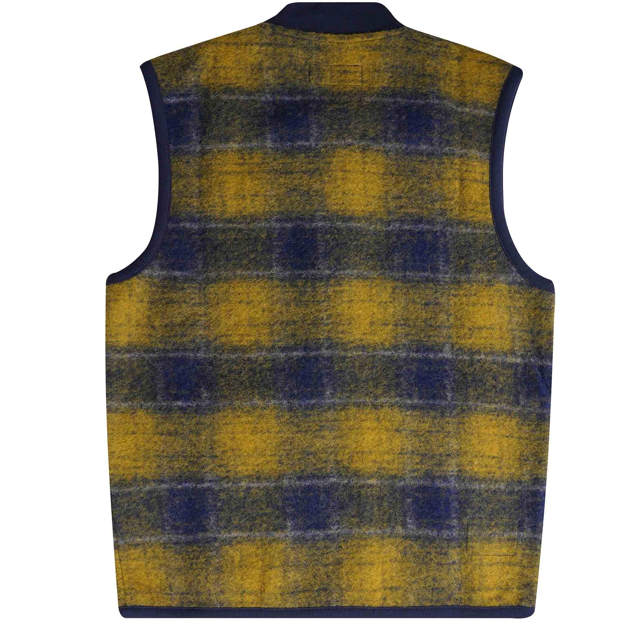 Universal Works Zip Waistcoat - Yellow