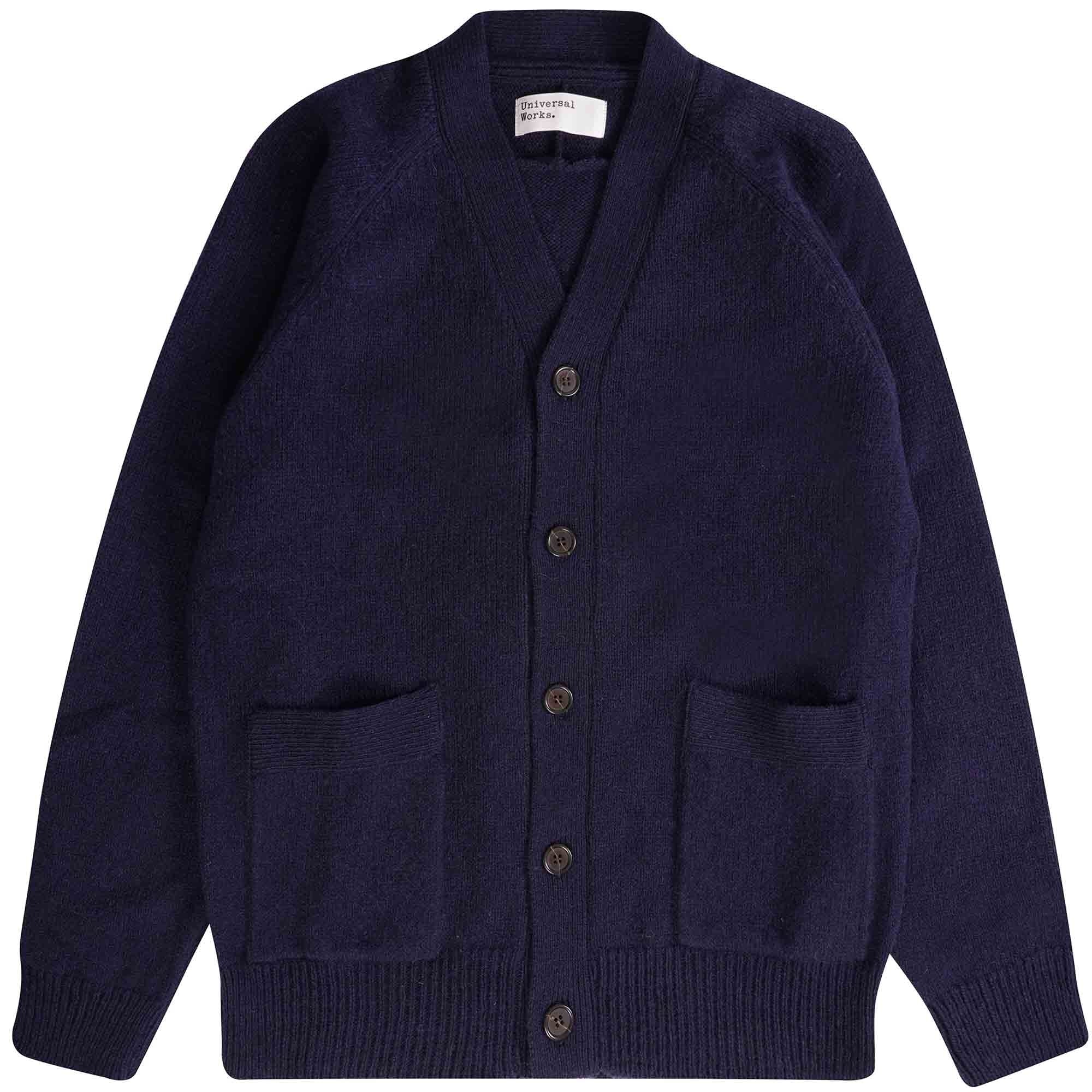 Universal Works Vince Cardigan - Navy