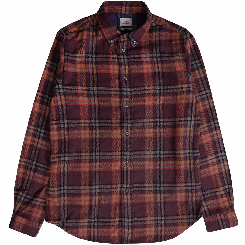 Paul Smith Tailored Shirt - Burgundy