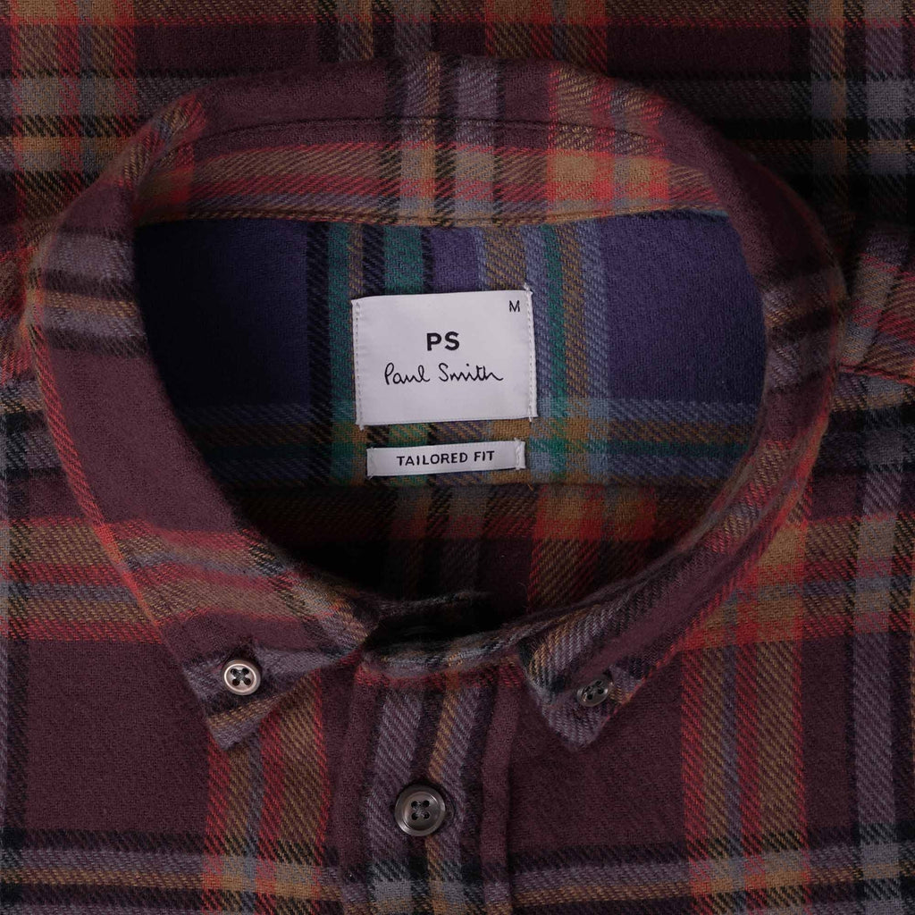 Paul Smith Tailored Shirt - Burgundy