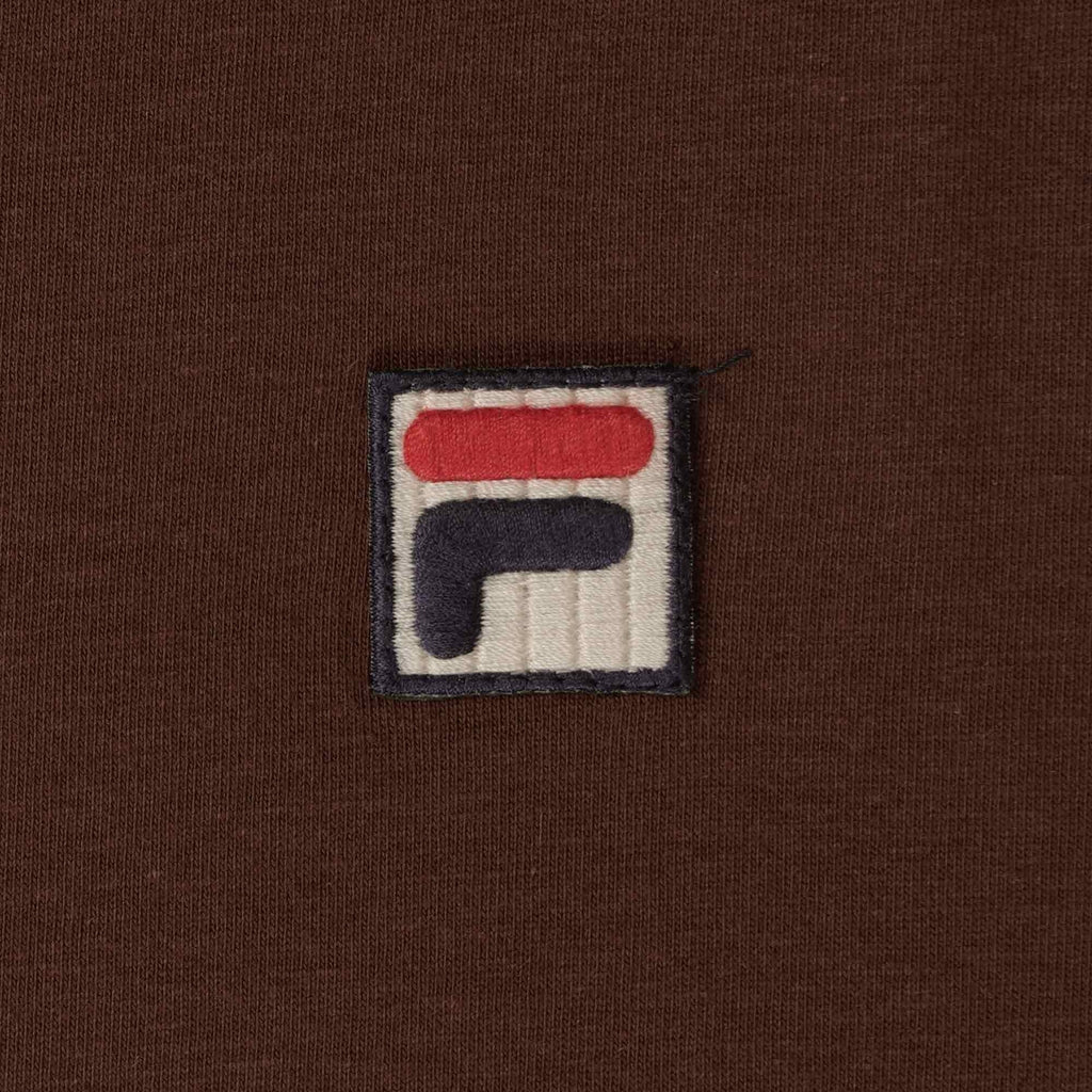 Fila Vintage Marconi Ringer T-Shirt - Brown Stone