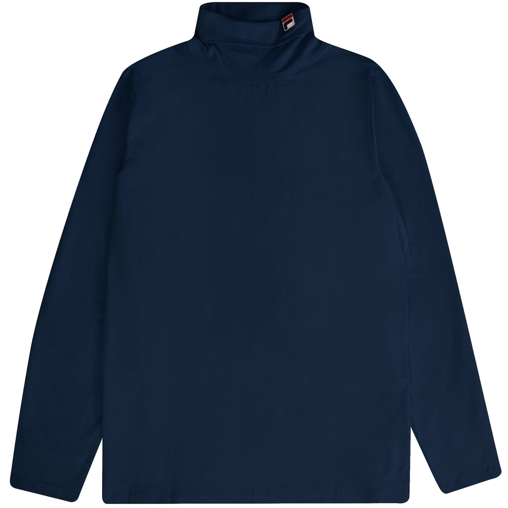 Fila Vintage 19th Classic Roll Neck Sweater - Peacoat
