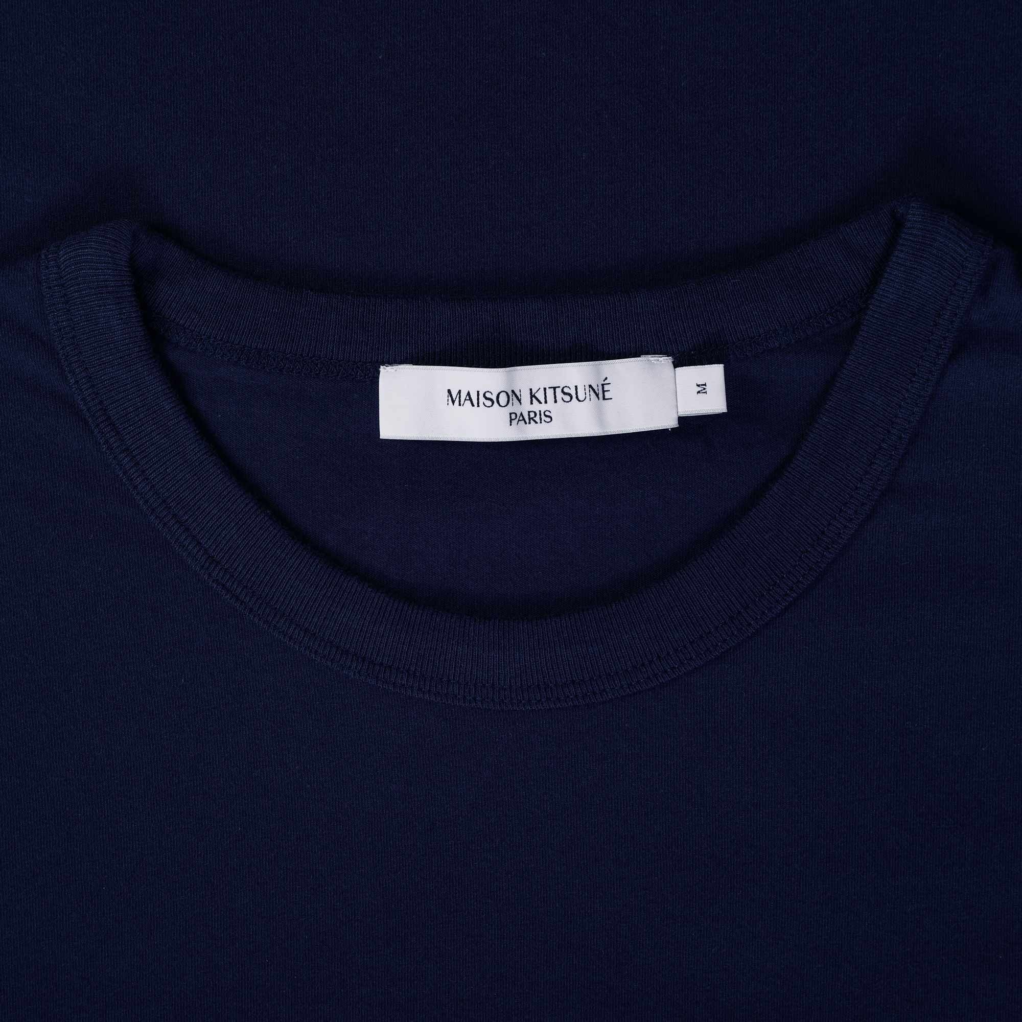 Maison Kitsune Baby Fox Patch Pocket T-Shirt - Navy