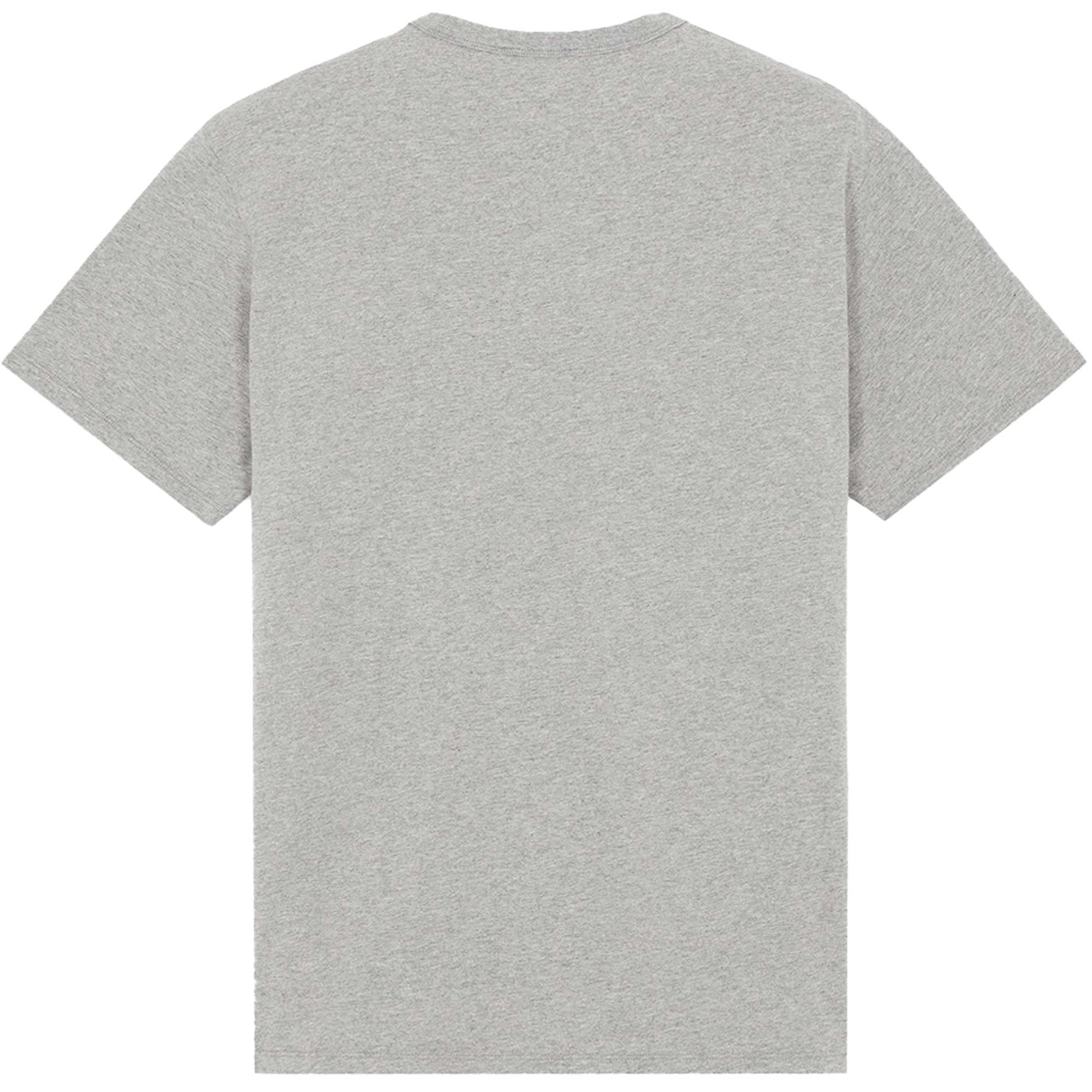 Maison Kitsune Chillax Fox Patch Classic T-Shirt - Grey