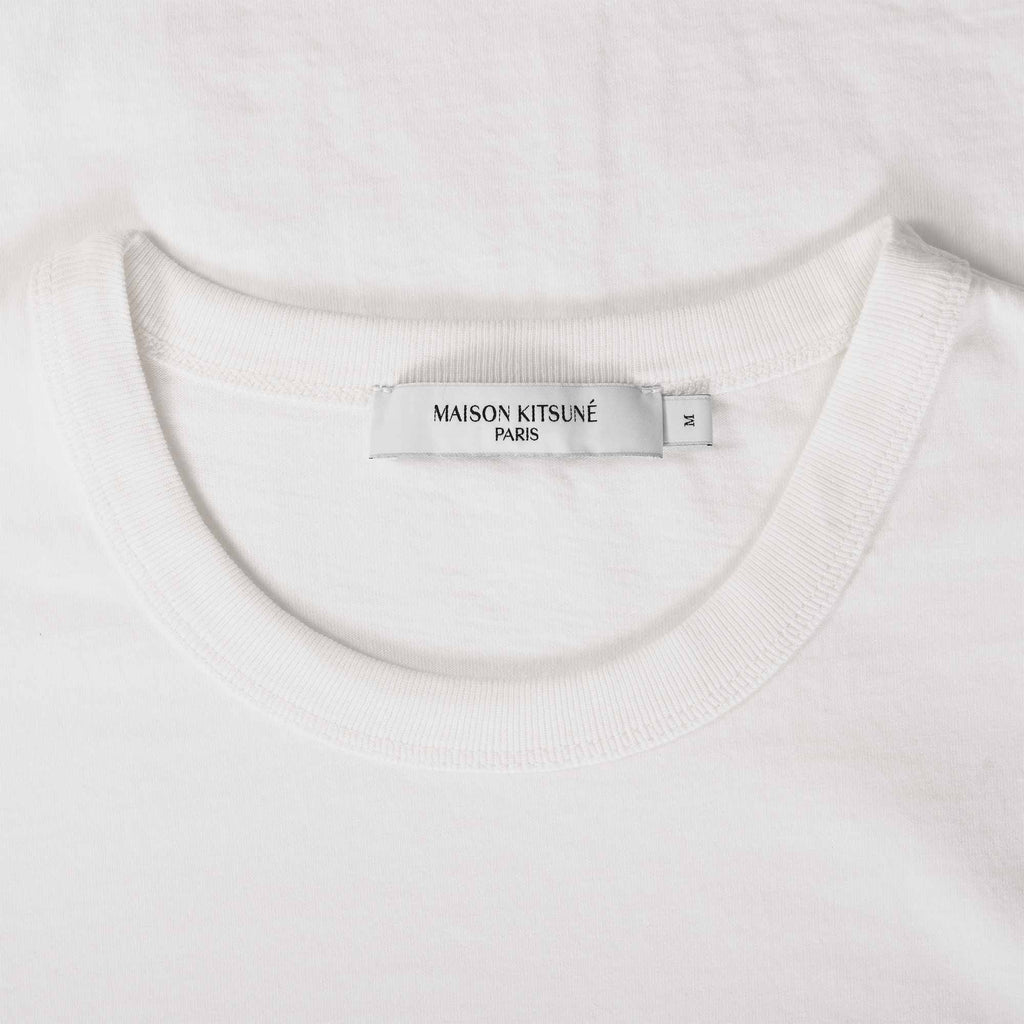 Maison Kitsune Handwriting Classic T-Shirt - Latte