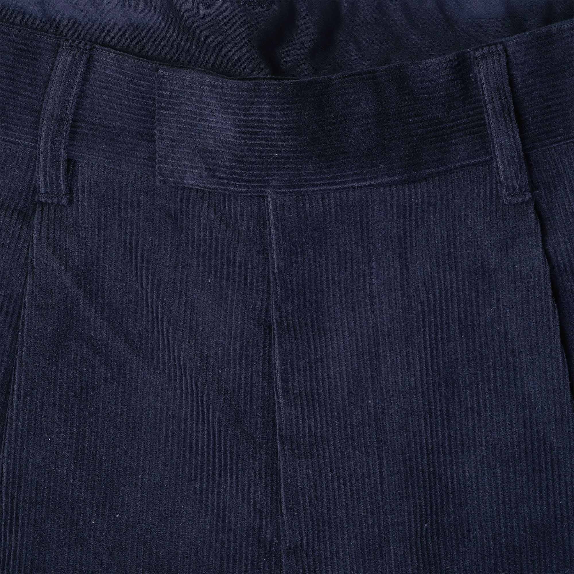 Fred Perry Crop Corduroy Trouser - Shaded Navy