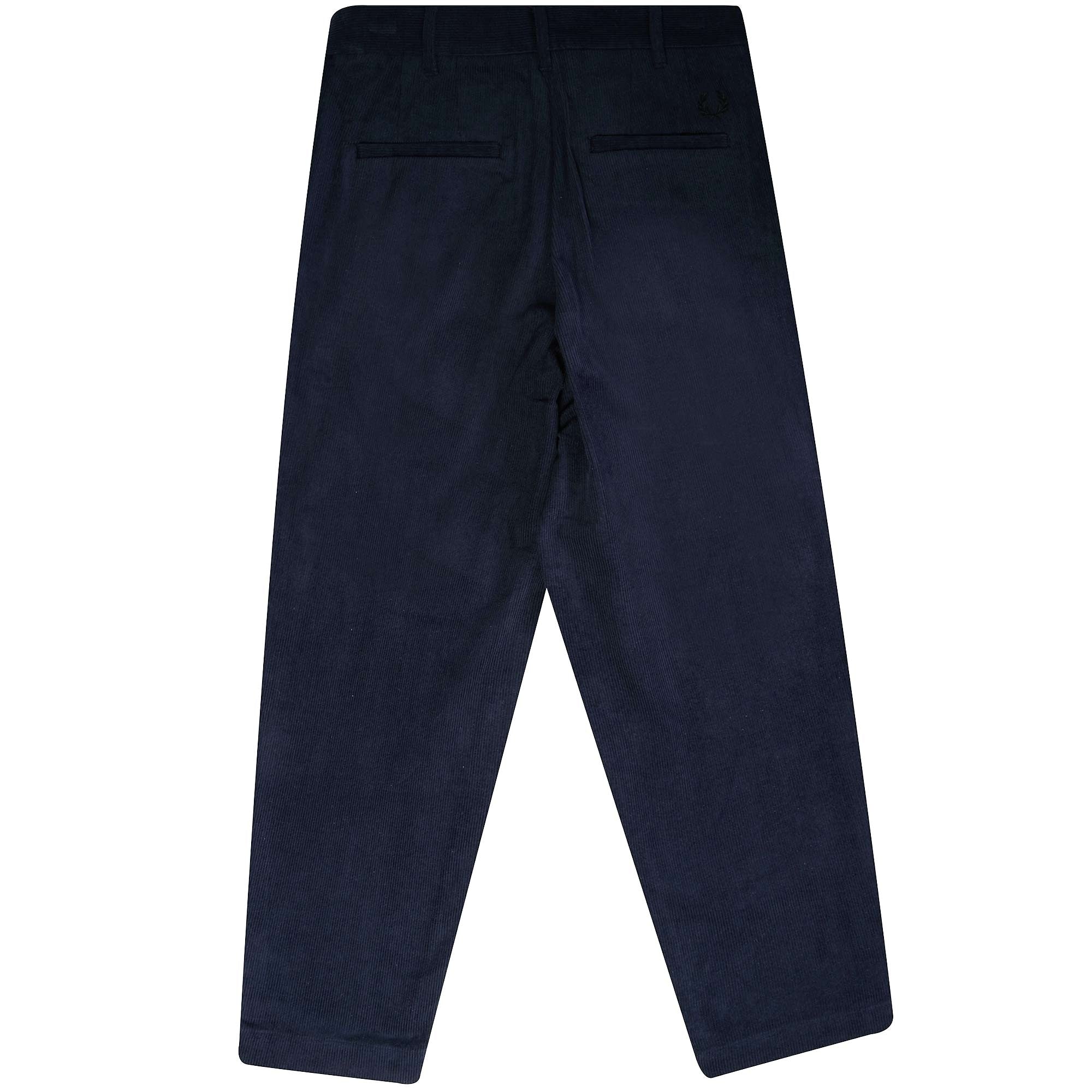 Fred Perry Crop Corduroy Trouser - Shaded Navy