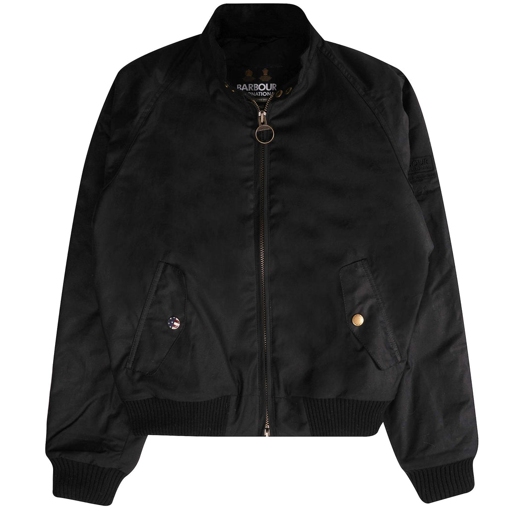 Barbour Steve McQueen™ Merchant Wax Jacket - Black
