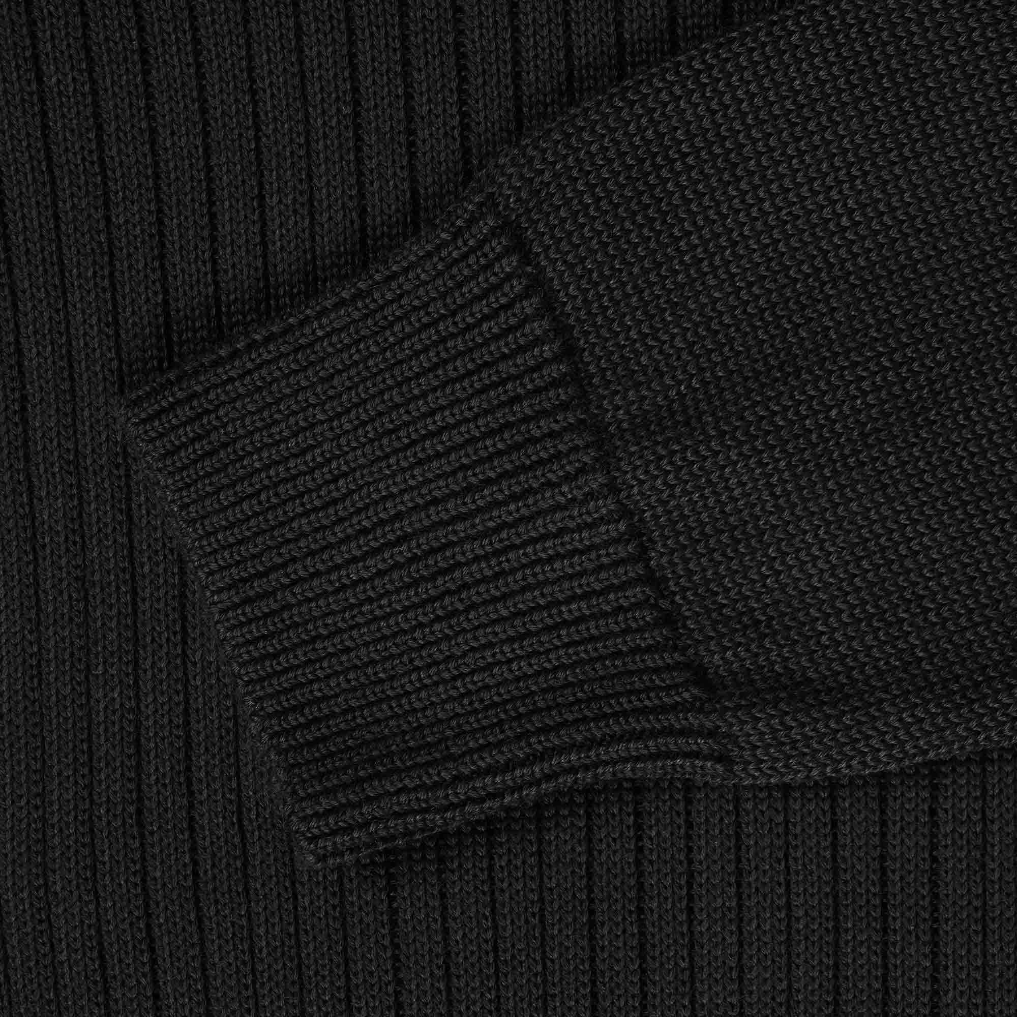 Ma Strum Crew Neck Knit - Jet Black