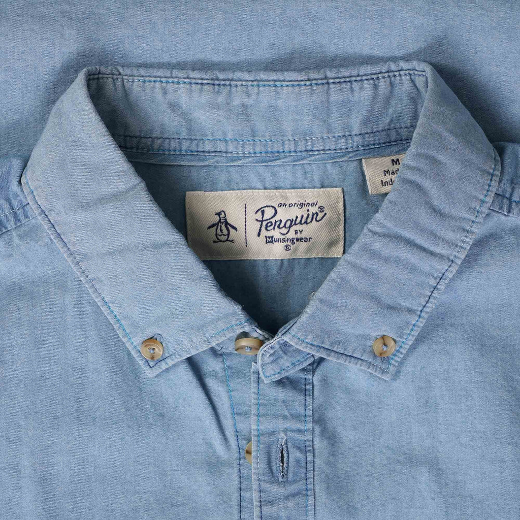 Original Penguin Woven Shirt - Denim