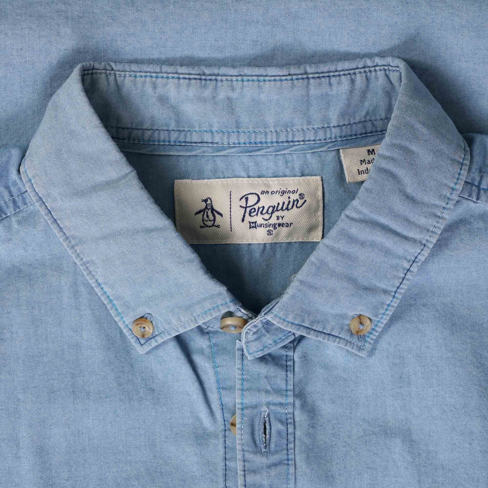 Original Penguin Woven Shirt - Denim