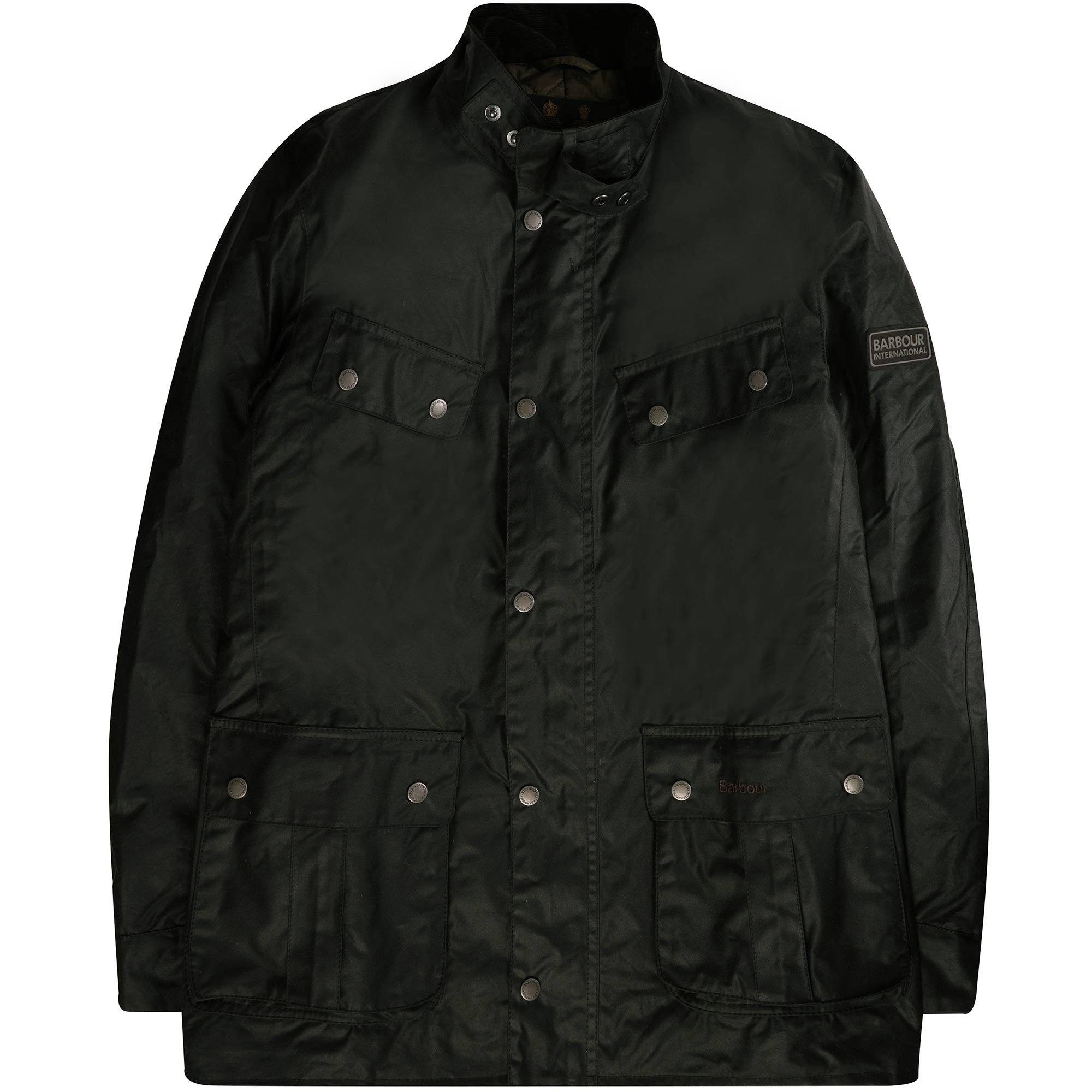 Barbour International Tourer Duke Wax Jacket - Sage