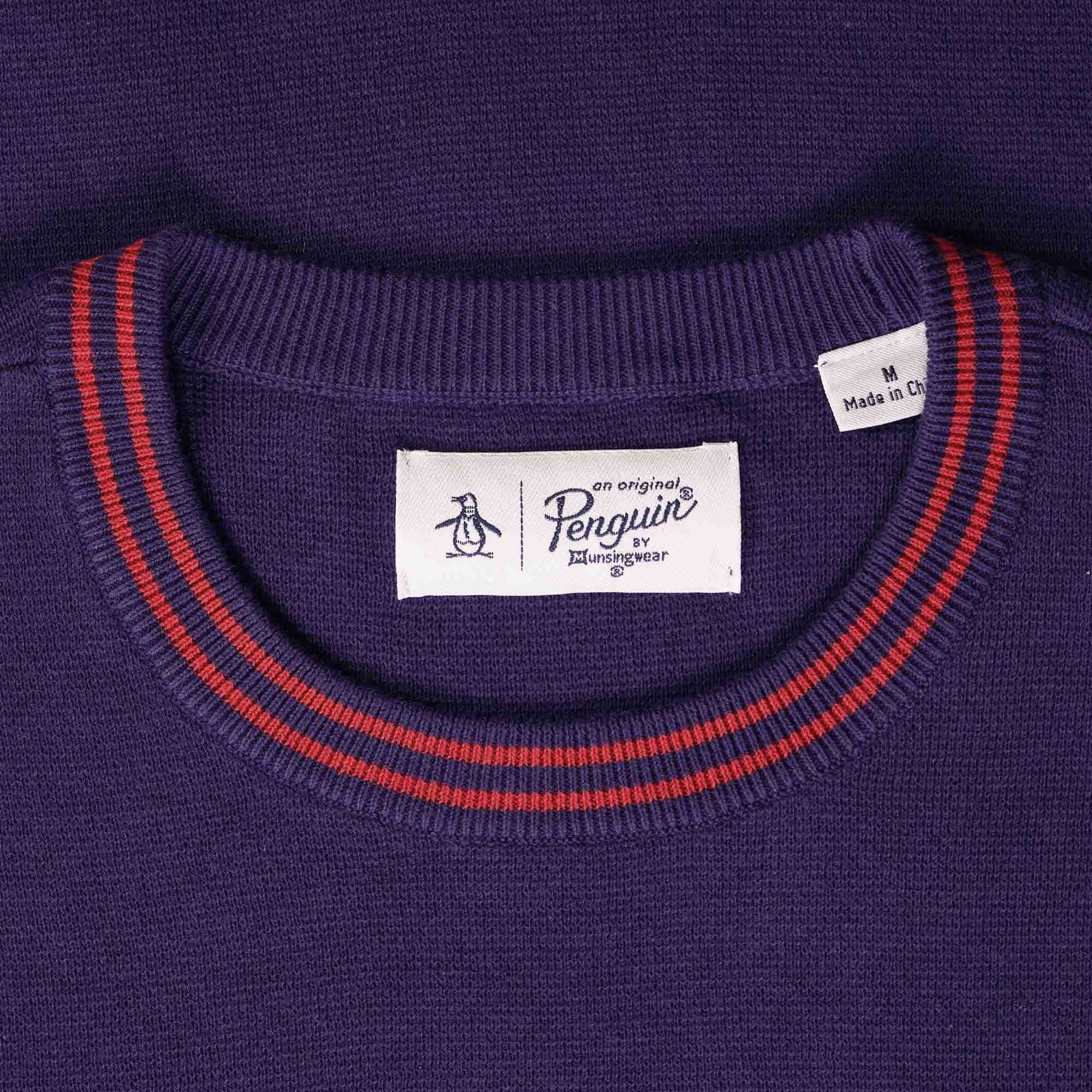 Original Penguin Knitted Sweater - Rhodonite