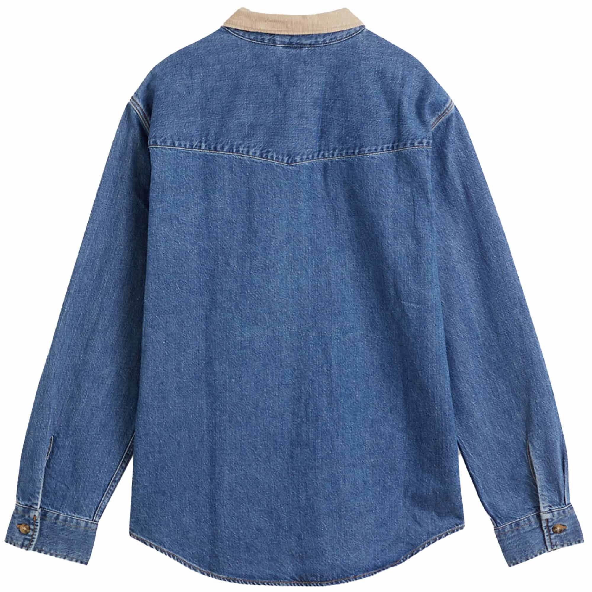 Levi's® Relaxed Fit Western Shirt - Blue