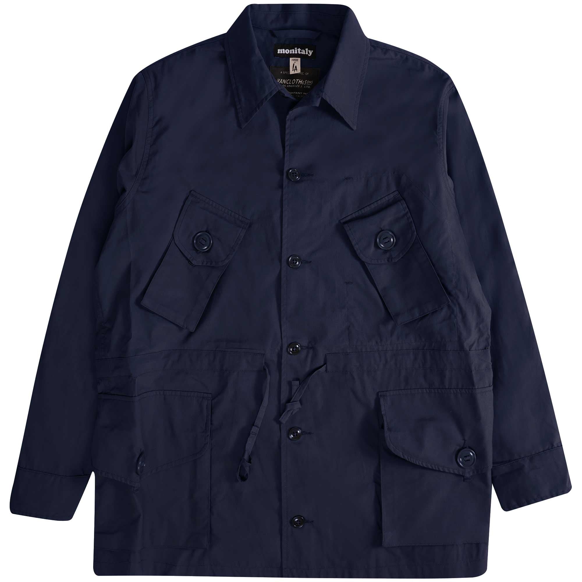 Monitaly Military Half Coat Type B - Navy
