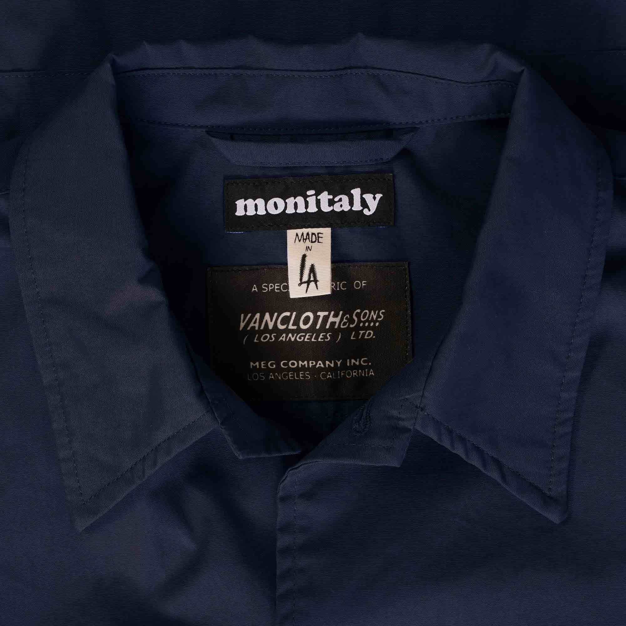 Monitaly Military Half Coat Type B - Navy