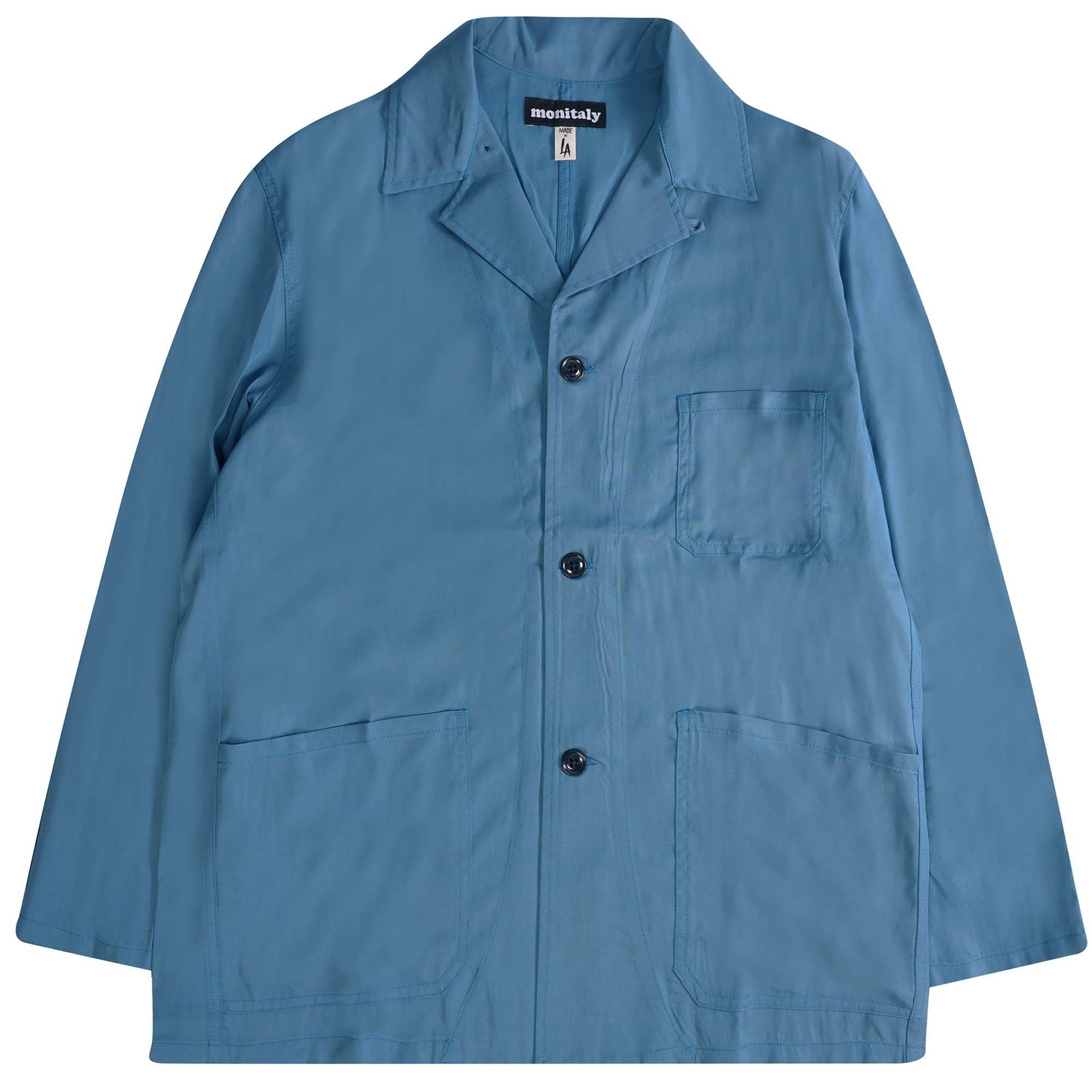 Monitaly Italian Jail Jacket - Cyan