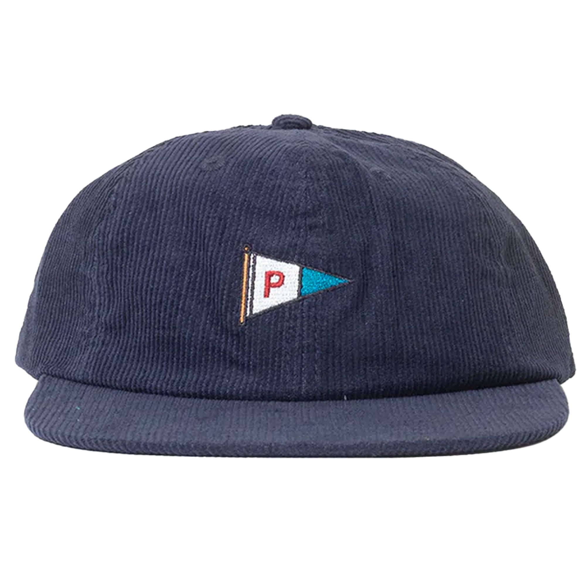 Parlez Flag Cord 6 Panel Cap - Navy