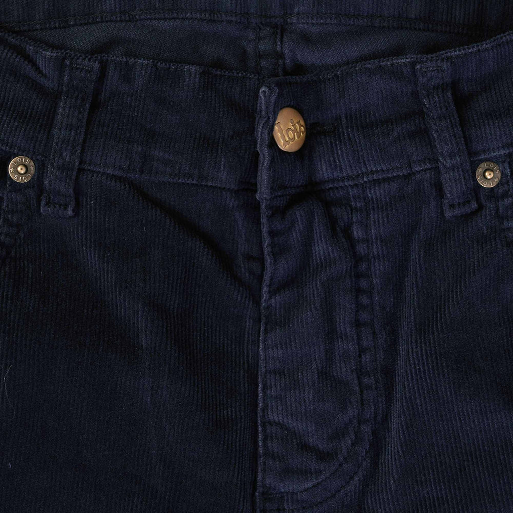 Lois Sierra Thin Navy Corduroy Trousers 5083