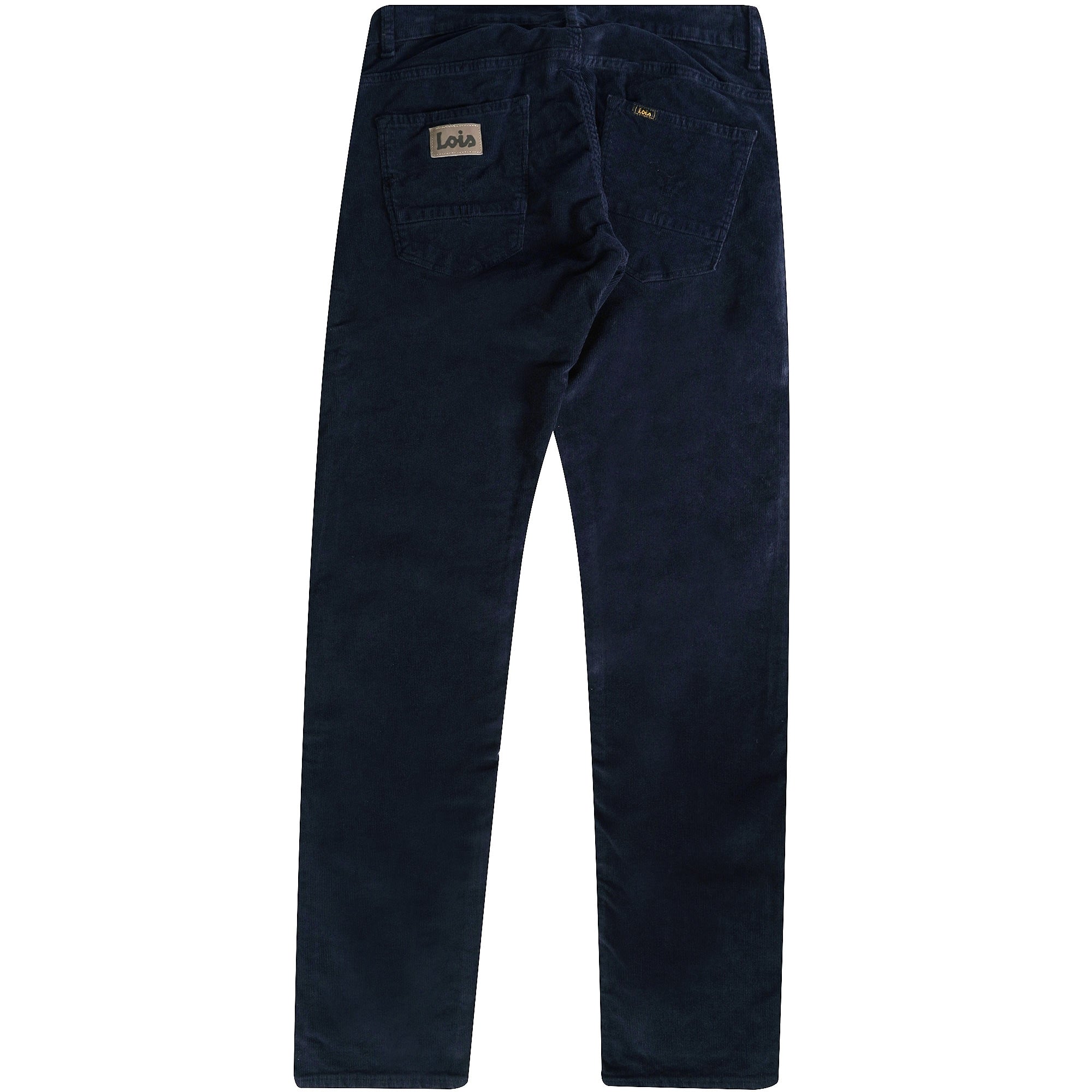 Lois Sierra Thin Navy Corduroy Trousers 5083